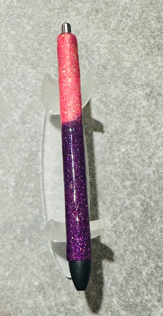 Pink/ Purple Glitter Pen