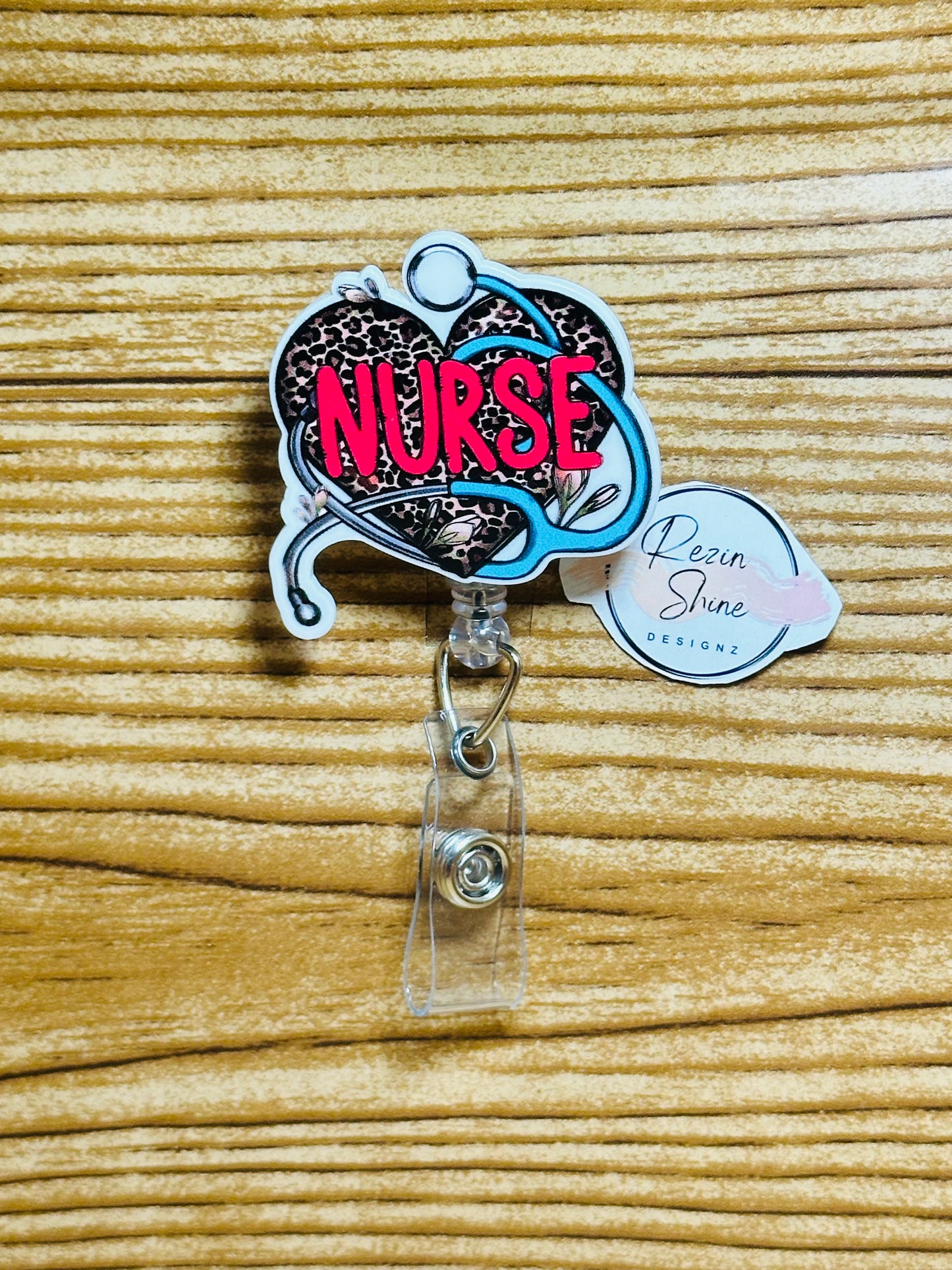 Nurse Badge Reel