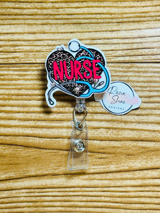 Nurse Badge Reel