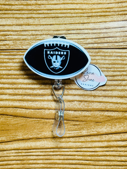 Raiders Football Badge Reel