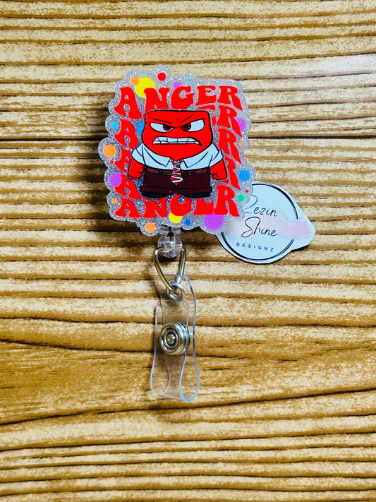Cartoon Anger Badge Reel